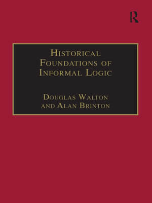 cover image of Historical Foundations of Informal Logic